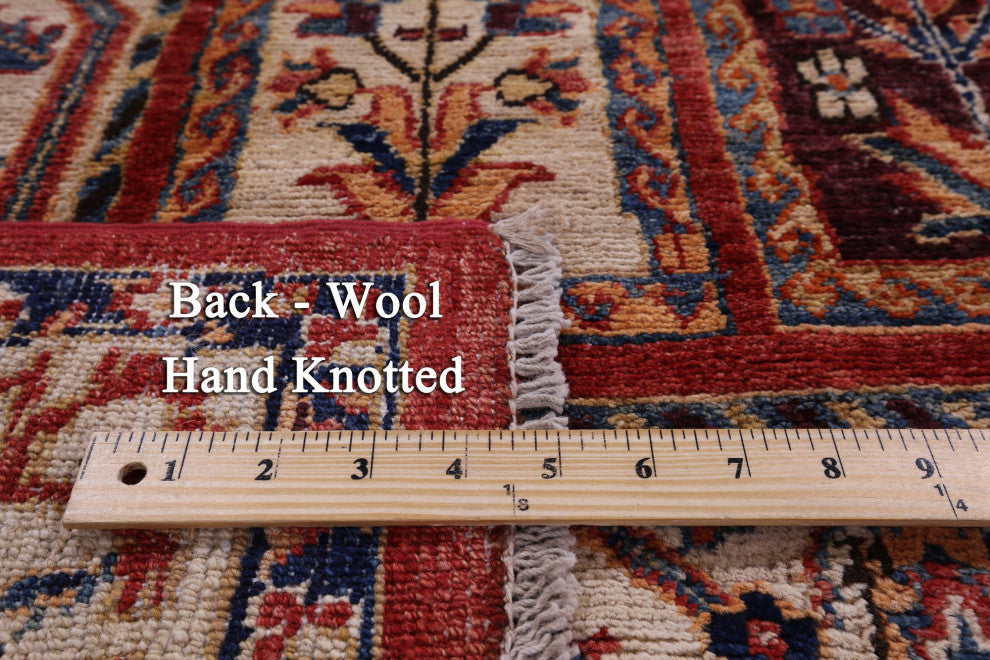 Hand Knotted Persian Garden Design Rug 4' 8" X 6' 10" Q10667