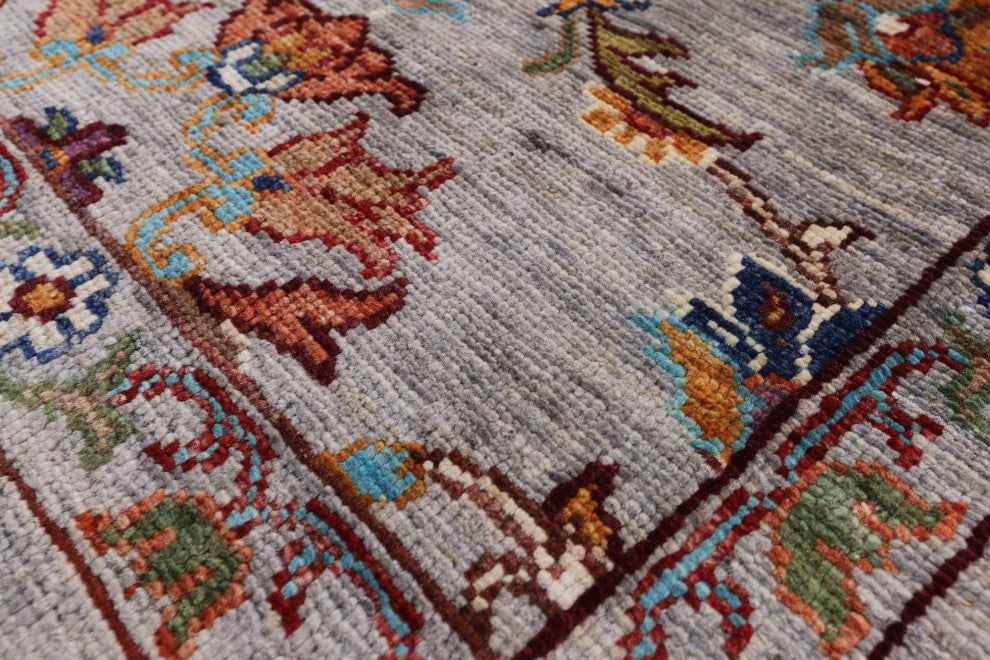 Persian Tabriz Hand Knotted Wool Rug 4' 11" X 6' 8" - Q12197