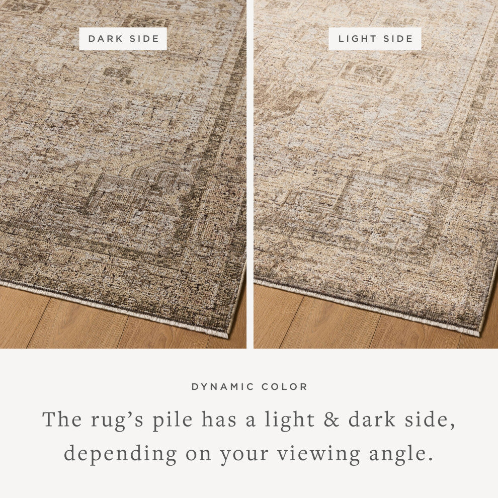 Loloi Priscilla Beige / Earth 2'-6" x 7'-6" Runner Rug