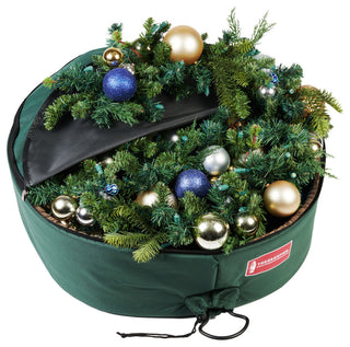 48" Padded Christmas Wreath Storage Container