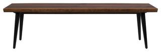 Walnut Dining Bench L | Dutchbone Alagon