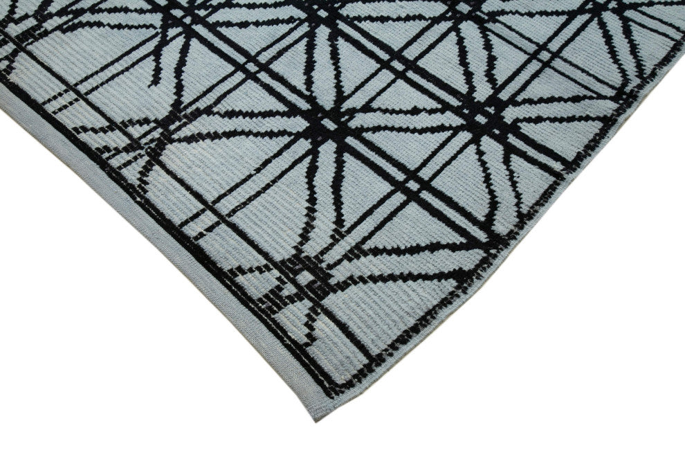 Rug N Carpet - Handmade Decorative 8' 6'' x 12' 4'' Moroccan Area Rug
