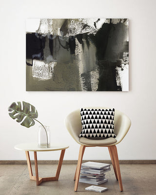 "Midnight Abstract VI" Museum Mounted Canvas Print, 16"x20"