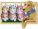 The Dog Wooden Ornament