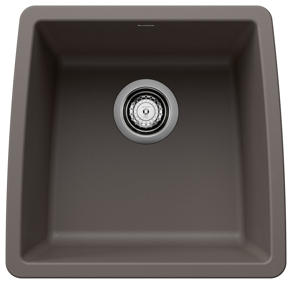 Blanco 440081 Performa 17-1/2" Undermount Single Basin SILGRANIT - Volcano Gray