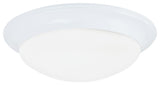 Nash 3-Light Ceiling Flush Mount, White