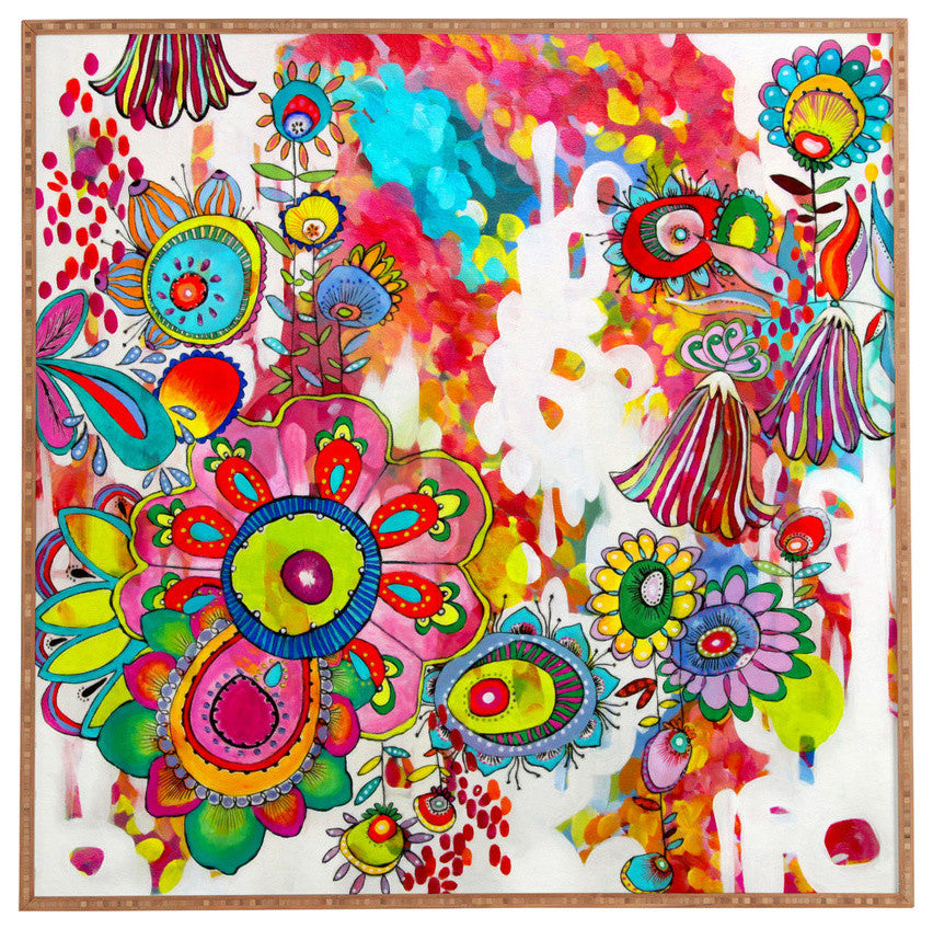 Deny Designs Stephanie Corfee Miss Penelope Framed Wall Art