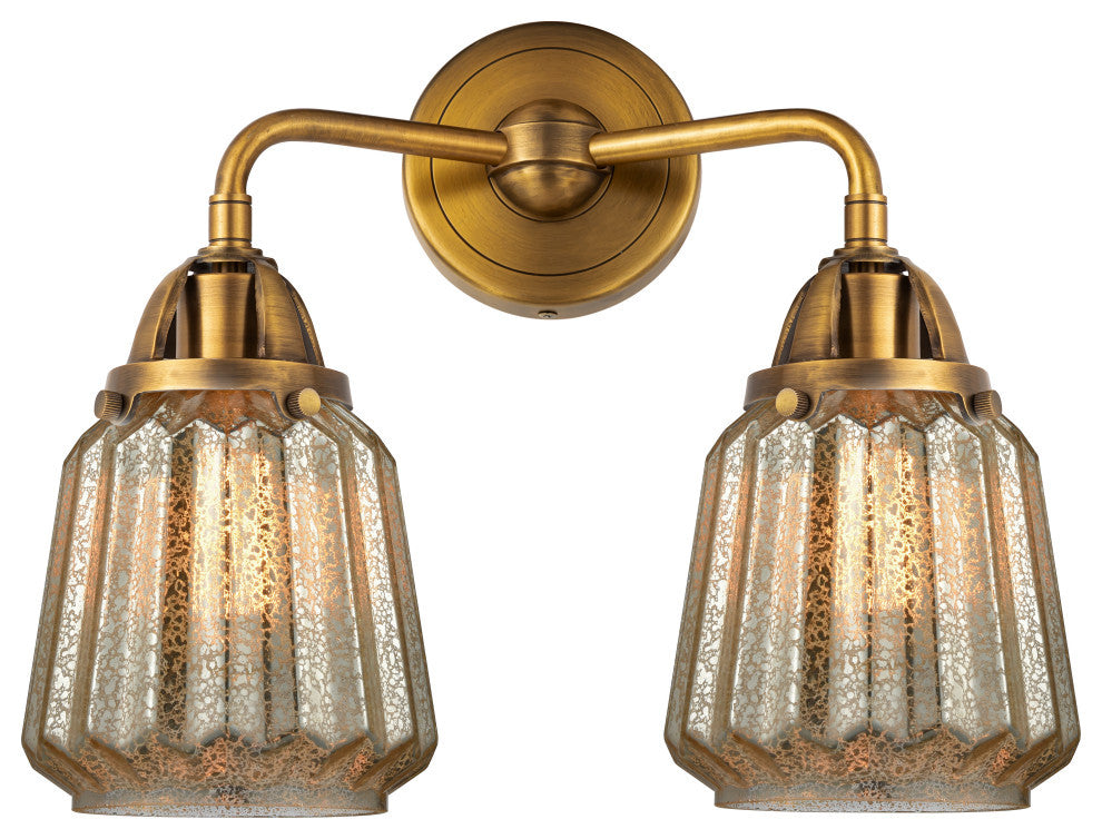 Innovations Lighting 288-2W-BB-G146-LED 2 Light 14" Bath Vanity Light