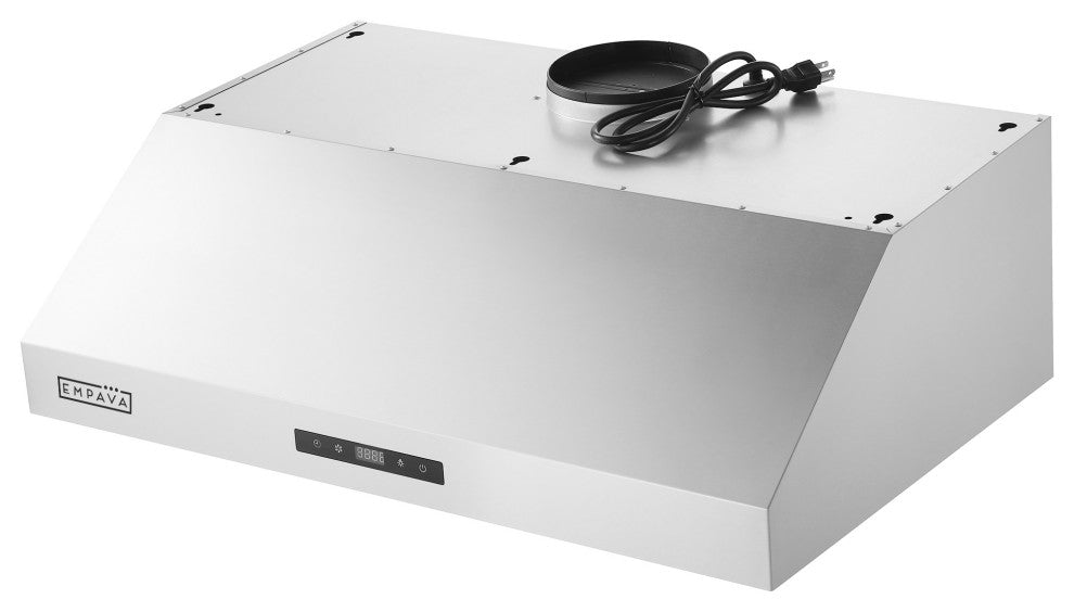30 in. Kitchen 400 CFM Ducted Under Cabinet Range Hood With Aluminum Motor