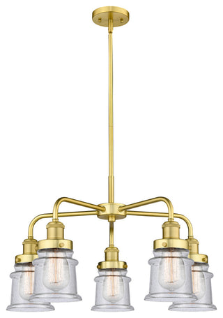 Innovations Canton 5 23.25" Chandelier Satin Gold