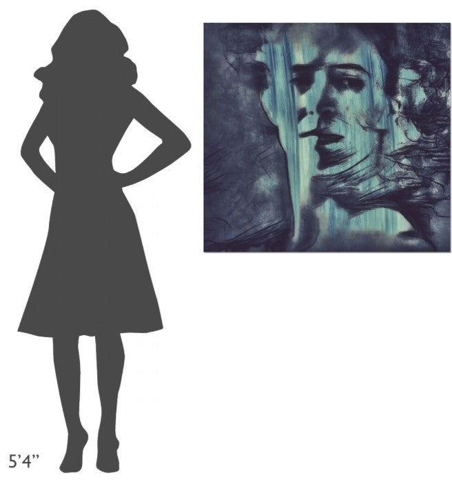 "Beginnings( Portrait )" Stretched Canvas Giclee by Dalibor Davidovic, 36x33"