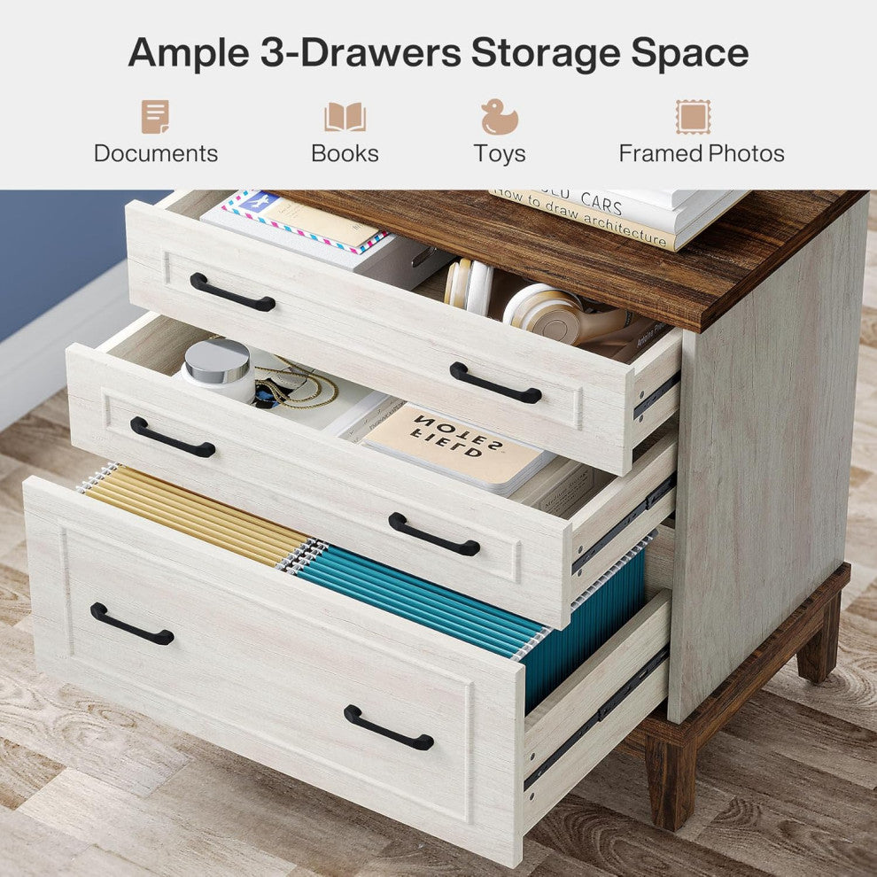 Tribesigns File Cabinet, Filing Cabinet, Office Storage Cabinet Printer Stand