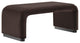 Koda Performance Velvet Waterfall Ottoman