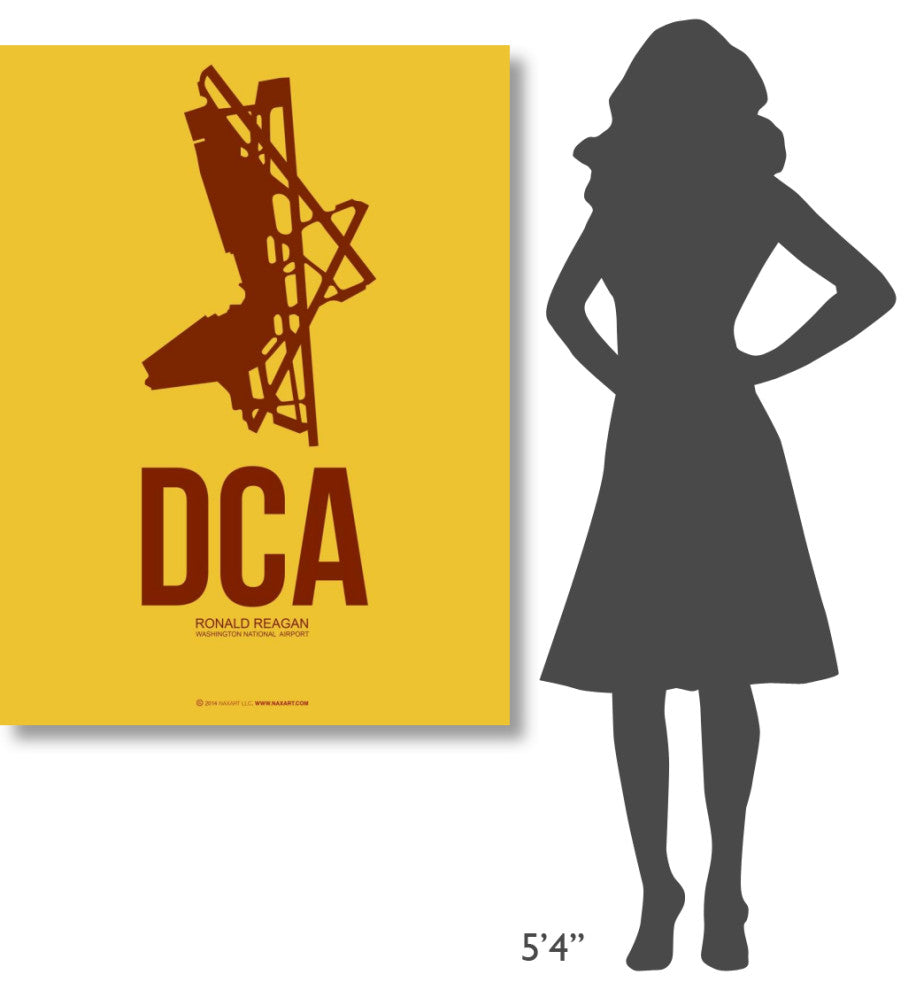 "DCA Washington Poster 3" Fine Art Print