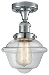 Innovations 517-1Ch-Pc-G532-Led 1 Light Dimmable Led 11" Semi-Flush Mount