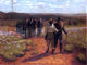 Julian Scott Going Home, 21"x28" Wall Decal Print