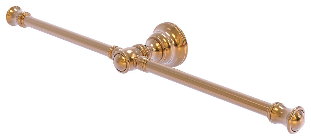 Carolina 2 Arm Guest Towel Holder, Brushed Bronze