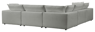 Cali Modular 5-piece L-Sectional, Slate