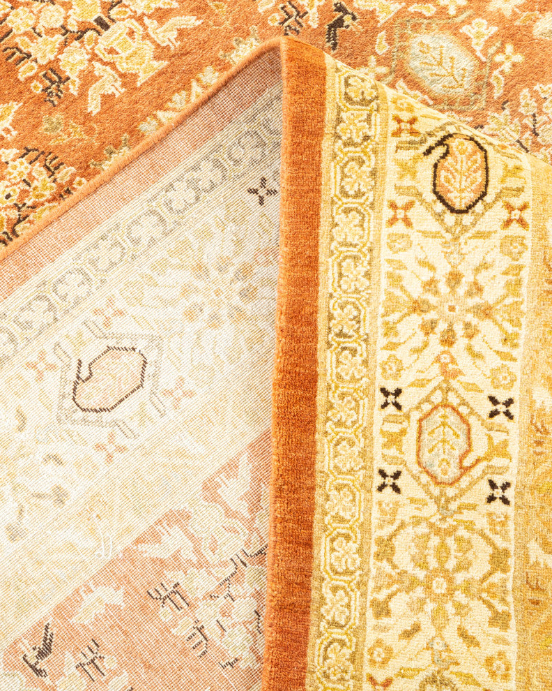 Mogul, One-of-a-Kind Hand-Knotted Area Rug Brown, 8'1"x8'9"