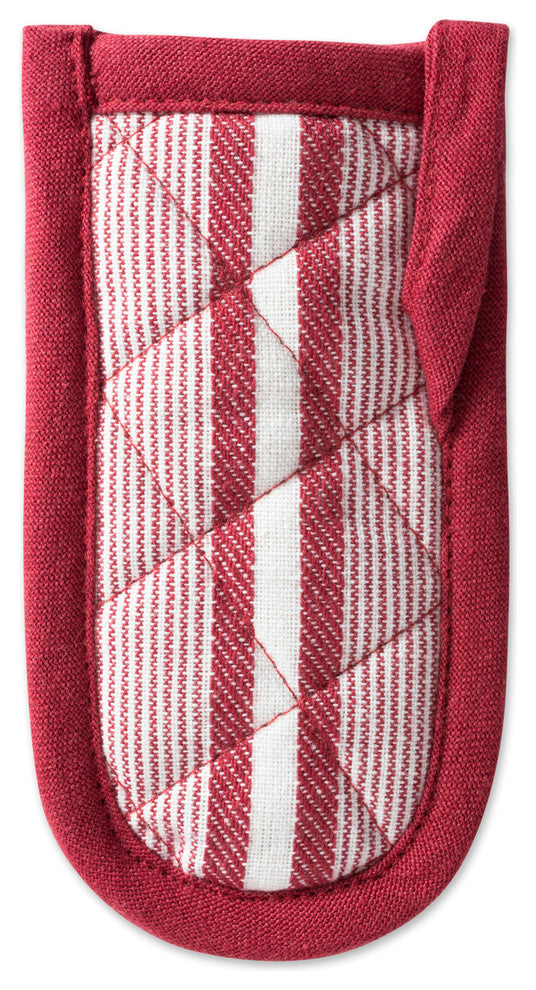 DII Barn Red Chef Stripe Pan Handle, Set of 3