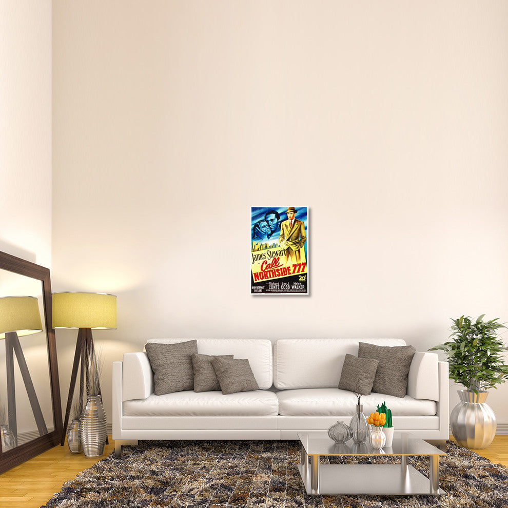 "Call Northside 777" Stretched Canvas Giclee by Hollywood Photo Archive, 20x30"