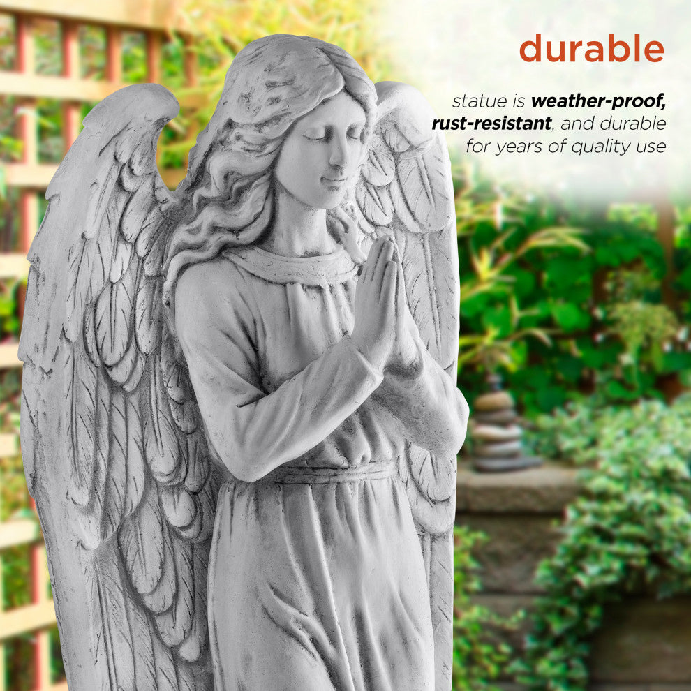 47" Tall Indoor/Outdoor Praying Angel Statue Yard Art Decoration