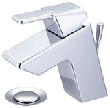 i3 Single Handle Bathroom Sink Faucet, Polished Chrome