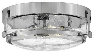 Hinkley Lighting 3640-CS Harper 3 Light 16"W Flush Mount Drum - Chrome
