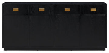 Aria Black Oak Buffet - Black