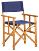 Vidaxl Director's Chair Solid Acacia Wood Blue