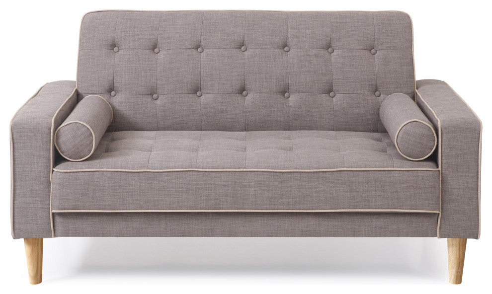 Andrews Love Seat Bed, Gray