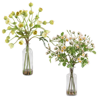 Uttermost Tranquility Lenten Rose Bouquets Set of 2