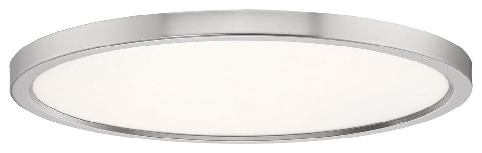 Quoizel OST1720BN LED Flush Mount, Brushed Nickel Finish