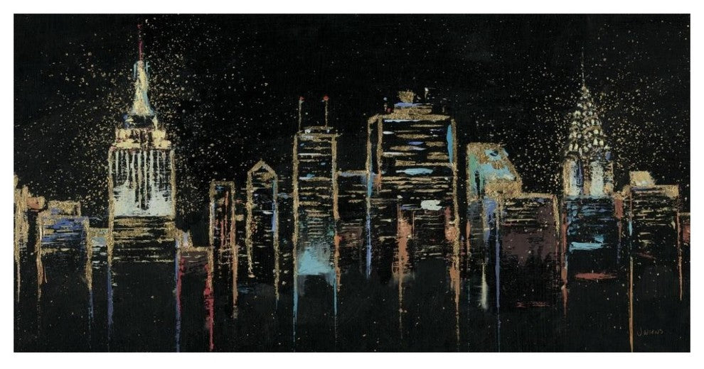 "Cityscape" Digital Paper Print by James Wiens, 74"x38"