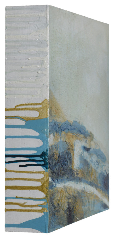Austin Allen James-Abstract Acrylic Painting 9-16" x 16"-Frameless