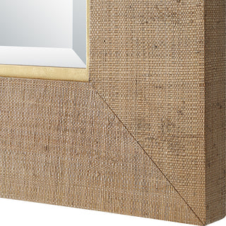 Uttermost 08208 Bungalow 32"W x 44-3/8"H Rectangular Beveled - Brown