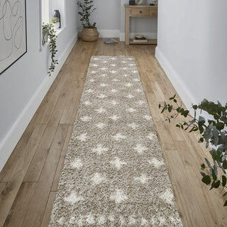 Cristo Berber Geometric Shag Area Rug