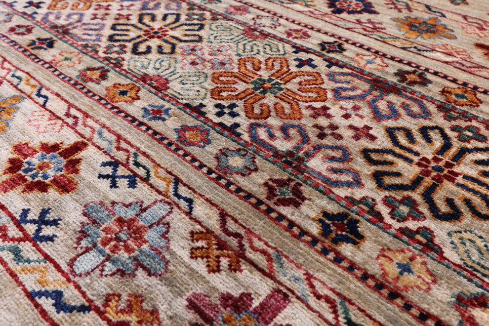 8' 1" X 9' 9" Tribal Persian Gabbeh Hand Knotted Wool Rug Q8072