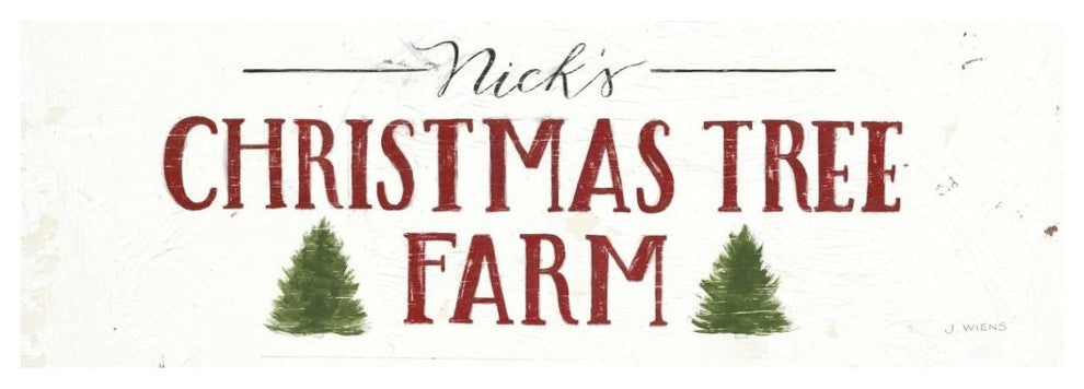 "Christmas in the Heartland VI" Digital Paper Print by James Wiens, 38"x14"