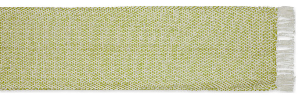 Avocado Woven Table Runner 15x72
