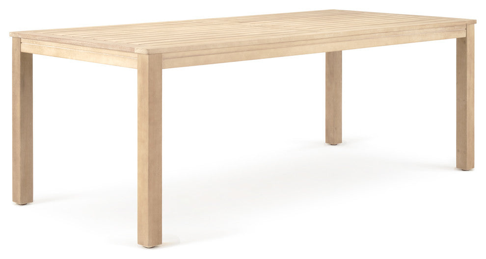 Kooper 9 Piece Sunbrella Outdoor Patio Dining Set, Tikka Orange