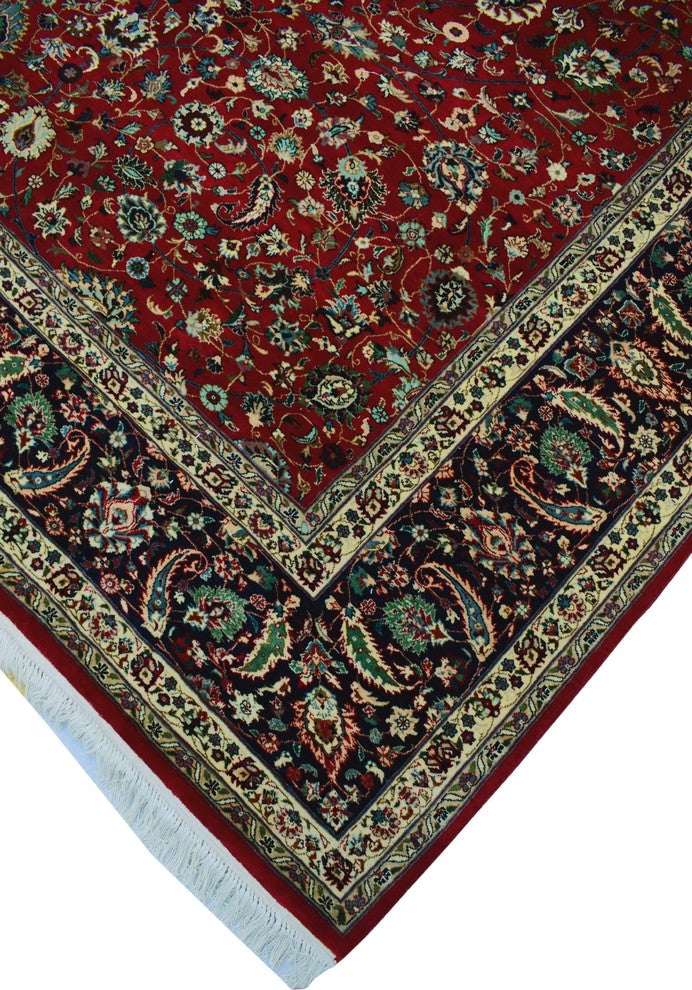 Heirloom Amoughli Red Square Rug 8''4"x7''10"