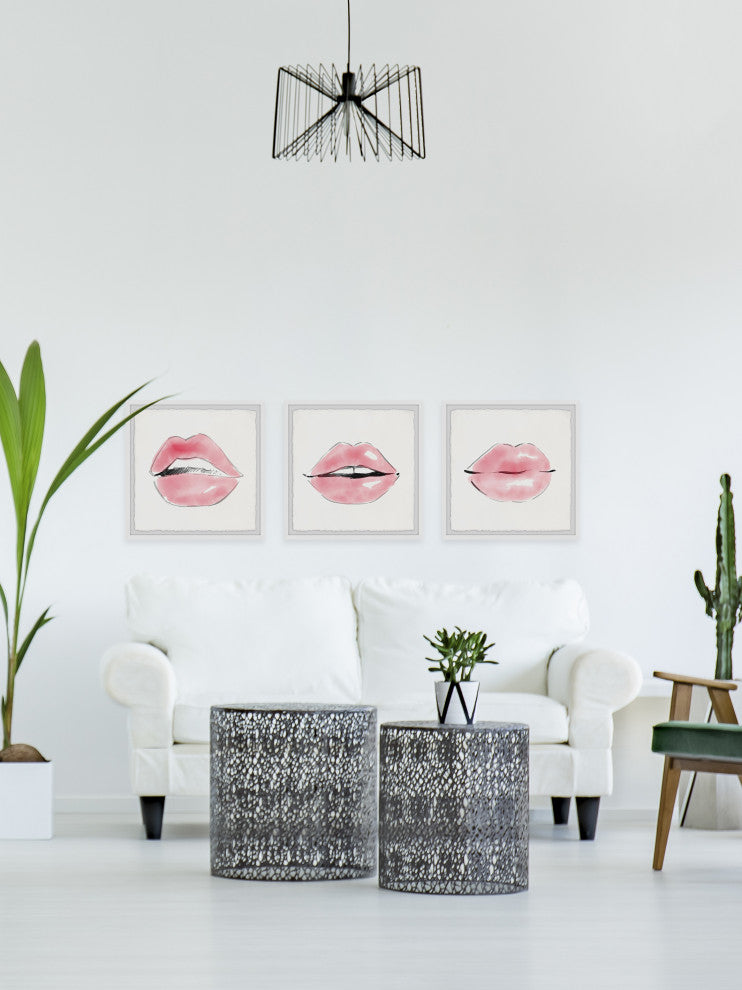 What's New Triptych, Set of 3, 24x24 Panels