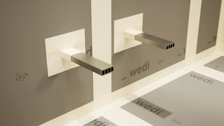 The Original™ Floating Shower Bench Kit with wedi, 14x60
