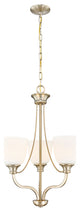 Alberta 3 Light 18" Modern Gold Chandelier