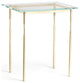 Senza Side Table, Modern Brass Finish
