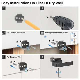 Blaze Bathroom Toilet Paper Holder, Chrome