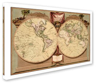 Vintage Lavoie 'Captain Cooks Tracks' Canvas Art, 22" x 32"