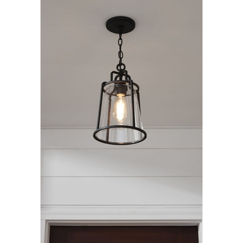 Benton Harbor Collection 1-Light Hanging Lantern with DURASHIELD