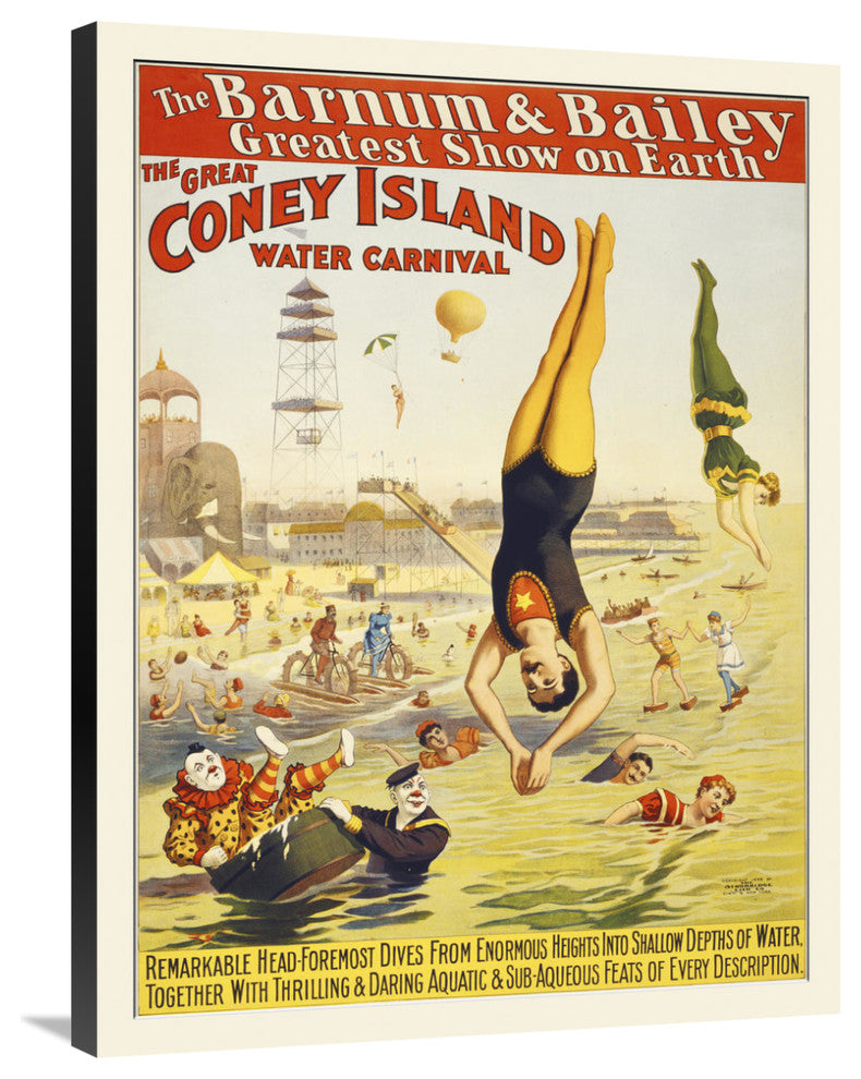 Barnum and Bailey Coney Island Water Carnival 3G10497U, 27x36